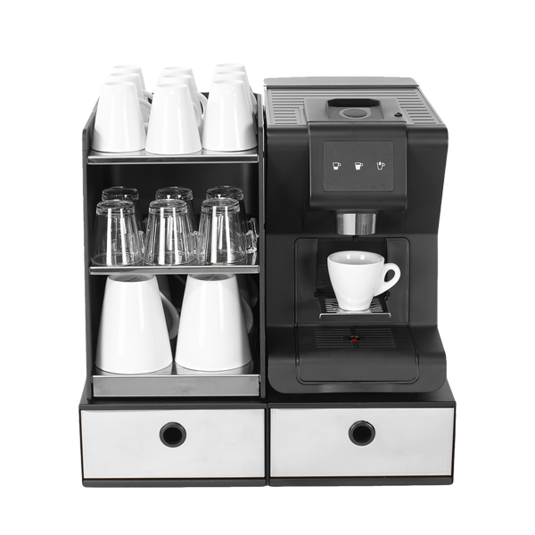1 Pod - E.s.e Kaffeemaschine Inkl. Tassenwärmer Und Schubladen