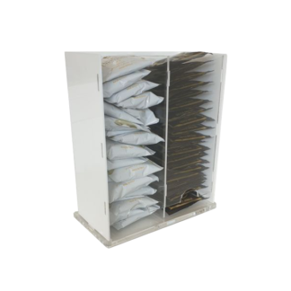 E.S.E. Kaffeepads Dispenser weiss