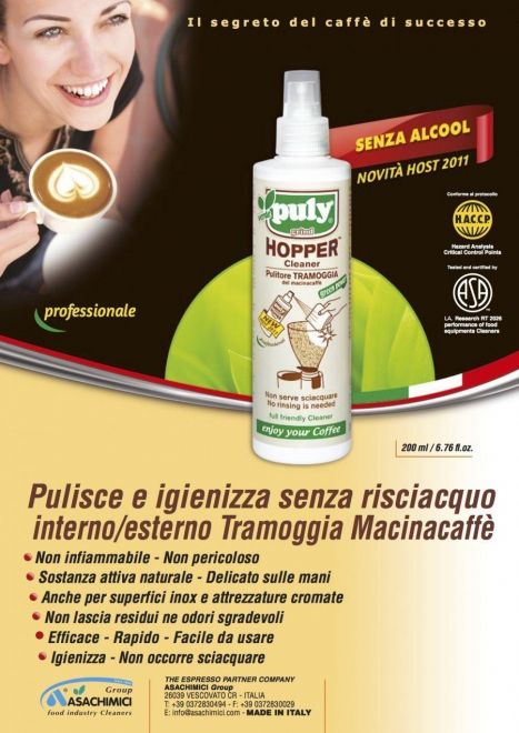 Puly Grind Hopper Cleaner Bio-Reiniger-Spray für Kaffeemühle & Chromteile - Image 2